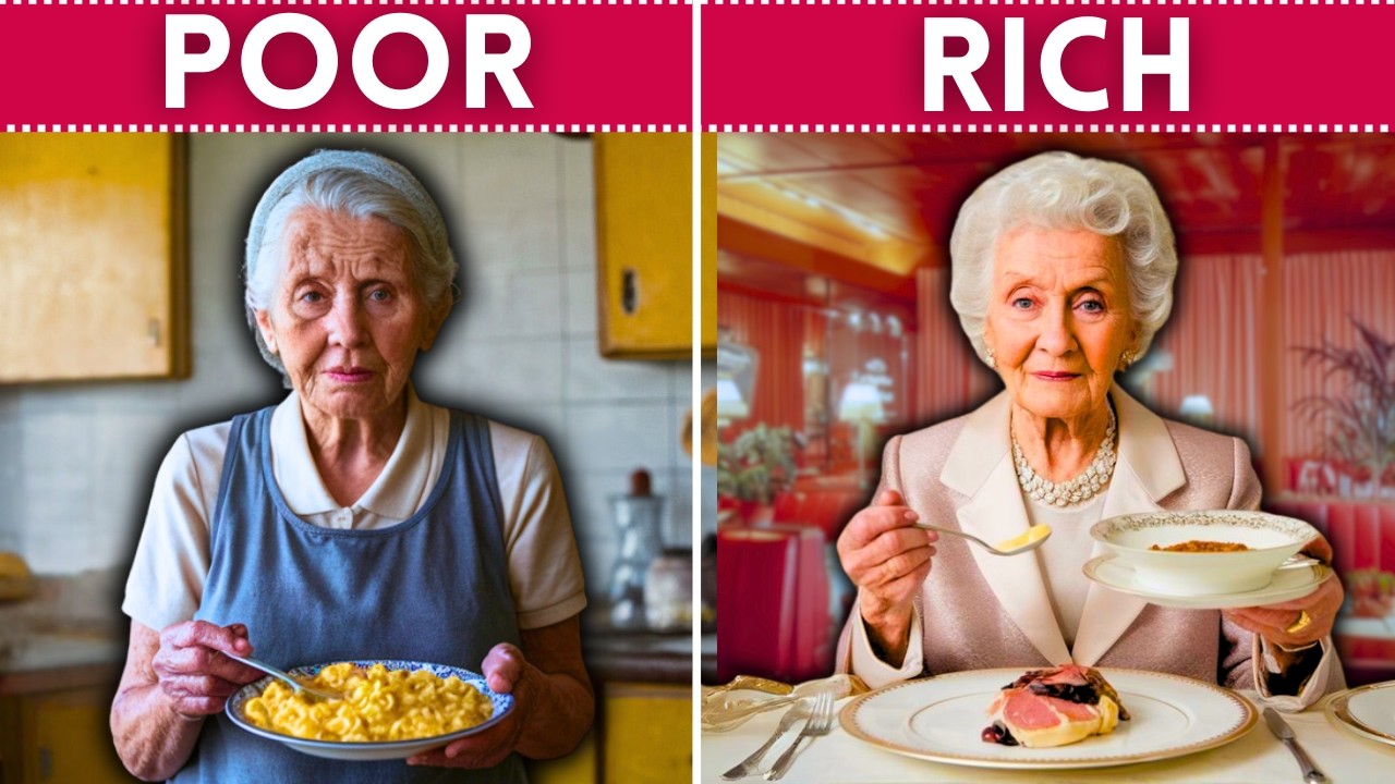 What the Poor Ate for Lunch vs the Rich in the 1970s!