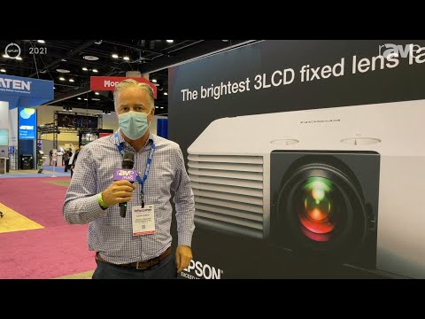 InfoComm 2021: EPSON Reveals the EB-PU2010W, a Light, Small 10,000-Lumen 3-Chip 4K Laser Projector