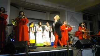 The Polyphonic Spree "Little Drummer Boy" @ Barnes & Noble NYC 12/17/12