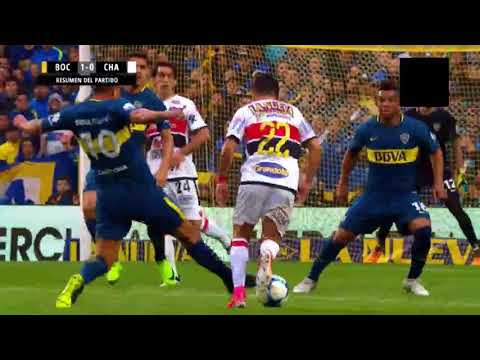 Resúmen del partido. Boca Juniors 1 - 0 Chacarita. Fecha 5 | SUPERLIGA