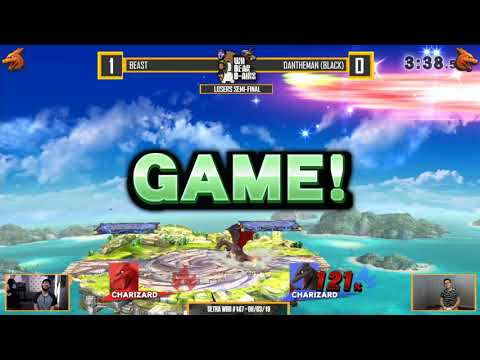 Ultra WBB #147 | Beast (Zard) vs DanTheMan (B. Zard) - Losers Semi-Final - Smash 4