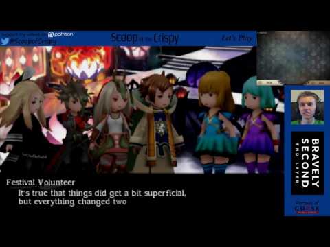 Bravely Second (3DS) - 52 - Exploring Florem - Mike's Playthrough