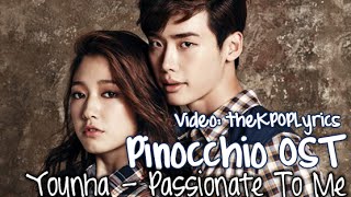 [Eng/Rom] Younha - Passionate To Me (뜨겁게 나를) Pinocchio OST