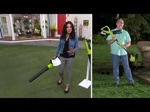 Sun Joe 24V Akku-Gartengerät mit Akku auf QVC