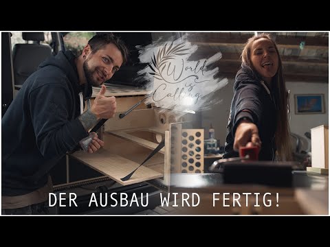 Endlich Fertig! Der Ausbau kommt in den Van | VWT5 | Selfmade | Vanausbau