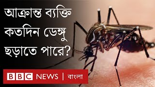 এডিস মশা কামড়ানোর কতদিন পর ডেঙ্গু জ্বর হয়?
