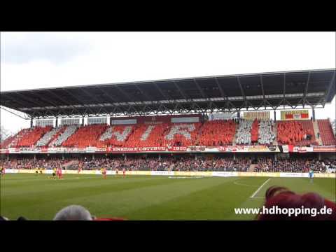 50 Jahre FC Energie Cottbus - Choreo, Pyro & Support