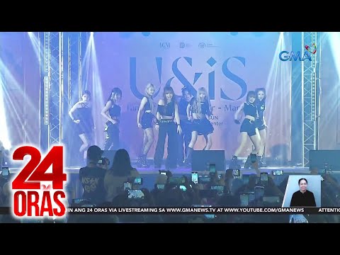 Kpop group na UNIS, bumisita sa Pinas para sa kanilang fansign event 24 Oras
