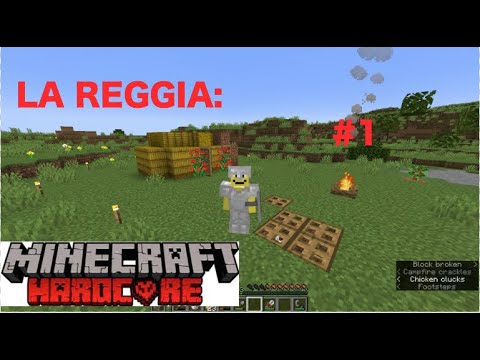 LA MIA NUOVA VANILLA IN HARDCORE! HO COSTRUITO UNA "REGGIA" #1