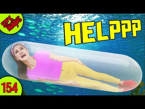 SINKING UNDERWATER in a SUBMARINE! - Spy Ninjas #154