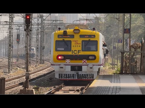 From ICF 6058 to Palace Queen Humsafar & Vande Bharat | Western Line Train Compilation