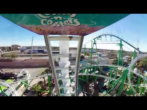 Back row point of view footage of Desert Storm