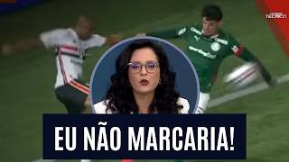 ANA PAULA OLIVEIRA ANALISA AS PENALIDADES ENTRE PALMEIRAS x SÃO PAULO | ARBITRAGEM PAULISTÃO