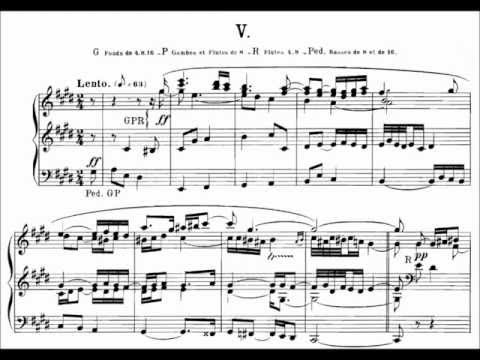 Ch.-M. Widor: Symphonie No. 7 - V. Lento