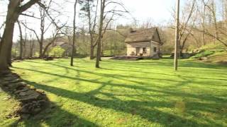 Artist Retreat, Sugar Creek Log Cabin 23 acres, stream, creek, Kentucky