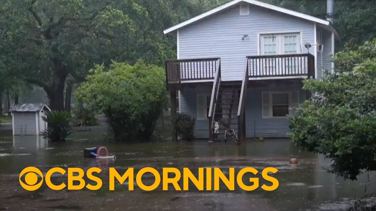 Heavy rain creates treacherous conditions in South, Gulf Coast: "Definitely makes you worried"