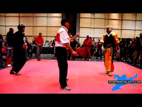 Unk vs Kevin Walker - Men's Sparring - Amerikick Internationals 2014