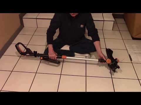 How To Assemble the WORX GT Revolution String Trimmer
