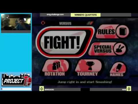 Smash On Tap #22 - Winners Quarters - Mangachu (Luigi) vs EMG N0ne (Falcon)