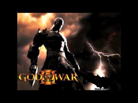 God of War III OST--Gaia the Titan (fighting on the back of Gaia)
