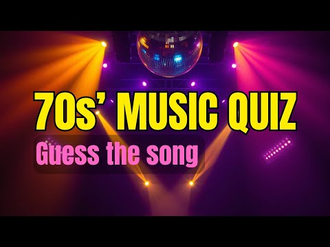 Guess the Song From the 1970s | Music Quiz
