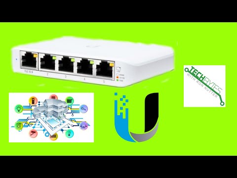 Šakotuvas Ubiquiti USW-Flex vidaus/lauko 5Port Poe Gigabit jungiklis | Ubiquiti video
