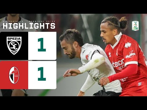 Spezia-Bari 1-1 | Pareggio per DONADONI alla prima al Picco | HIGHLIGHTS Serie BKT