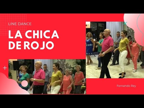 La Chica De Rojo ( Cumbia ) Baile en Linea ★ Line Dance ★ Ballo di Gruppo ★ Choreo