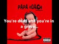 Papa Roach - Singular Indestructible Droid Lyrics