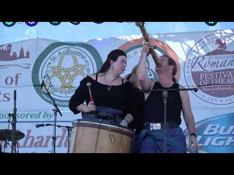 Albannach (fishing story) at St. Augustine Celtic Music & Heritage Festival 3/11/2017  4K