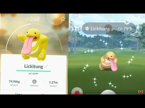 FARMANDO REIDES DE LICKITUNG SHINY EM NOVA IORQUE! POKEMON GO COM FAKE GPS 2020