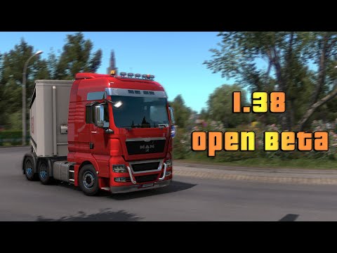Euro Truck Simulator 2 1.38 Open Beta Lille to Brussels | ETS2 1.38 Gameplay [No Mods]