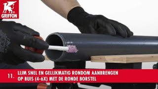 Griffon T-88, hard pvc lijm