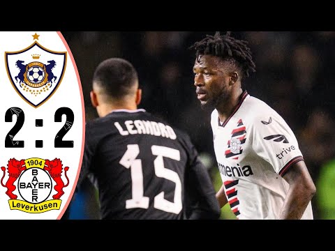 Qarabag - Bayer Leverkusen HIGHLIGHTS | Leverkusen vs Qarabag FK Europa League 2024