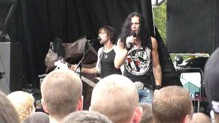 Art of Dying &quot;Straight Across My Mind&quot;  Uproar Festival, Scranton, PA 8/27/11 live concert
