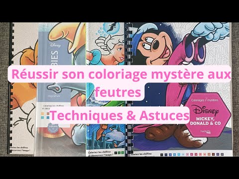 Réussir son coloriage mystère aux feutres : Techniques & Astuces