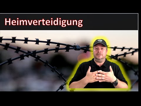 Krisenvorsorge  - Heimverteidigung. Wie schützt man sich und seine Familie?