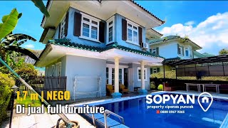 DI JUAL MURAH VILLA CIPANAS PUNCAK !! Sudah ada swiming poool