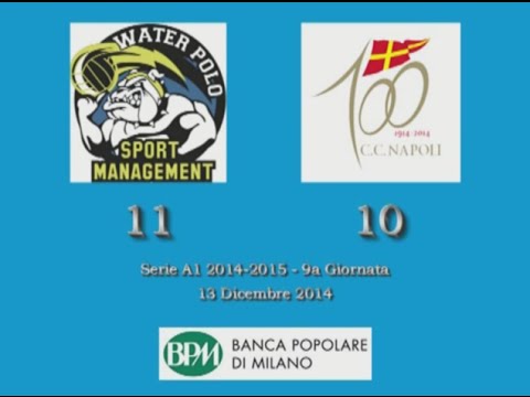 HILites Serie A1 2014/15 (9° Giornata) - BPM Sport Management vs. Napoli 11-10