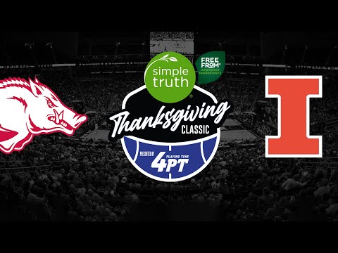 Arkansas-Illinois Postgame Press Conference - Simple Truth Thanksgiving Classic presented by 4PT