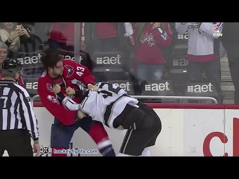 Luke Schenn vs Tom Wilson