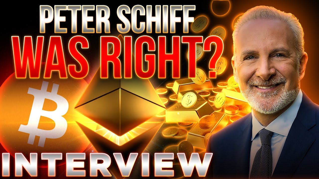 Gold vs Tokenized Gold on Ethereum🔥Peter Schiff INTERVIEW