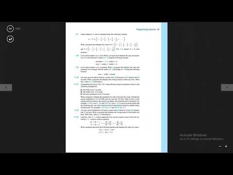 Introduction To Java Programming Exercise 1 9a