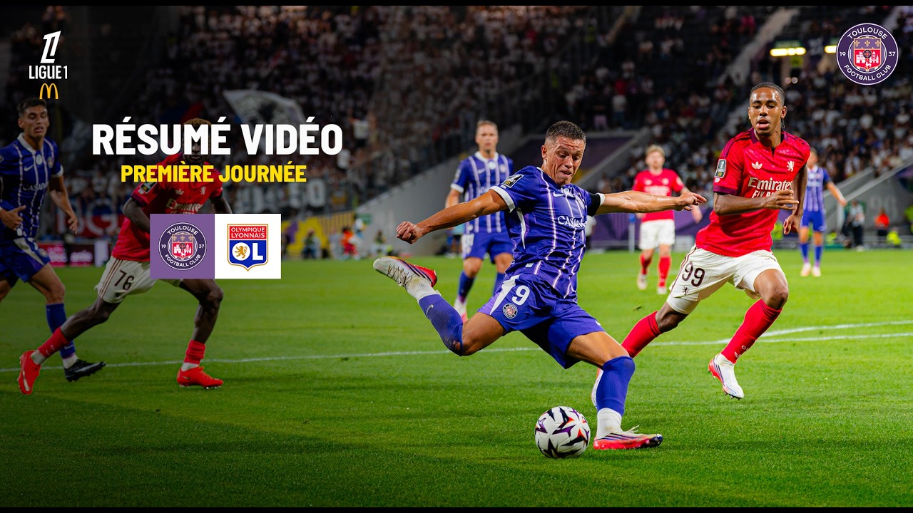 Toulouse FC 0 - 2 Olympique Lyonnais highlights