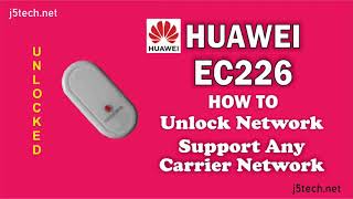How to Unlock Huawei EC226 Modem