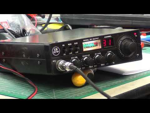 LCL Communicators NI440DX CB27/81 UK FM CB radio - On The Air test