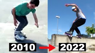My 12 Years of Rollerblading Progression