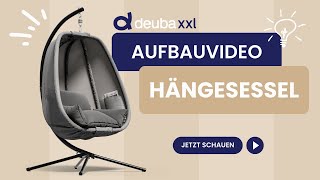 Aufbauvideo - CASARIA® Hängesessel Alvie 180x100x125cm