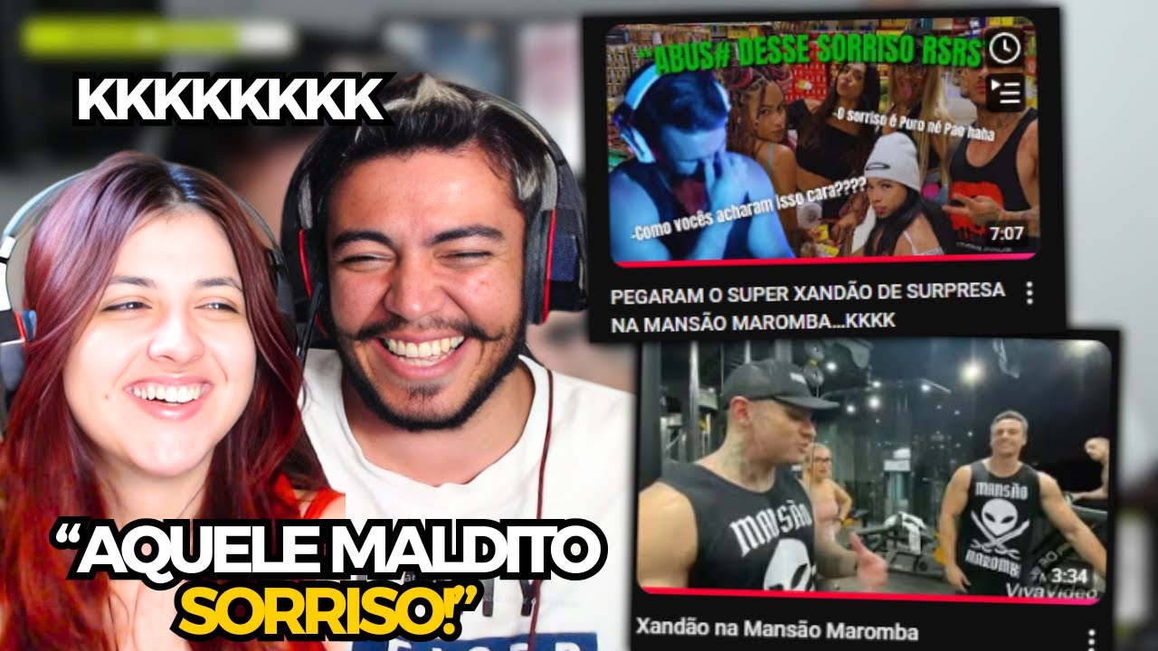 SUPER XANDÃO NA MANSÃO MAROMBA KKKKKKKKKKKK | REACT