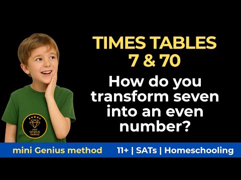Times Tables Seven And Seventy